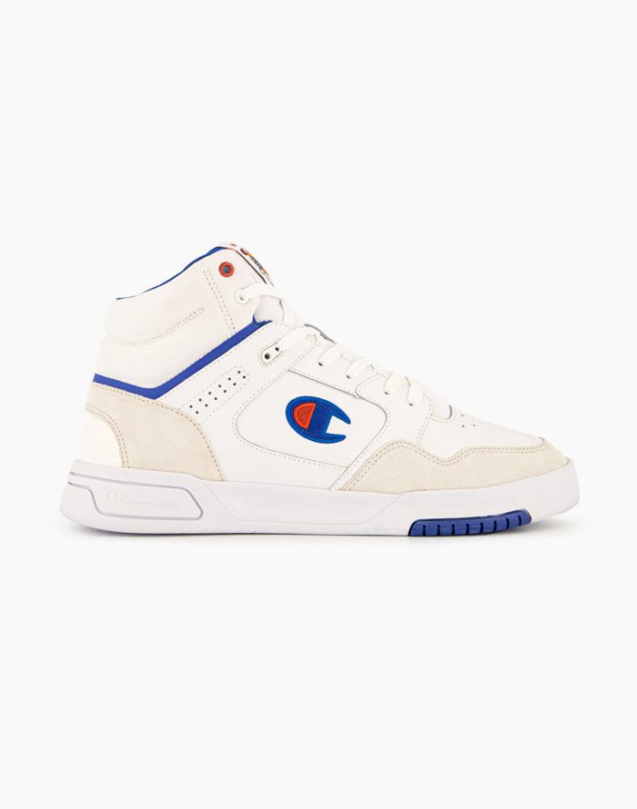 Champion Zone 80 Mid Sneakers Heren - Wit - Belgie 6075FDUVW